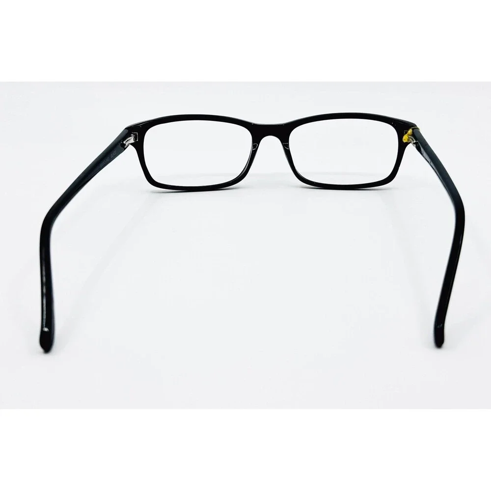 7 For All Mankind Eyeglasses Mens Black 765 Rectangular 53-17-143